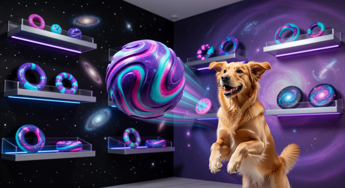 Orbit Chew Ball dog toy